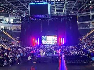 조지아대 찾은 밴스, 보수층 싸늘한 민심 마주해