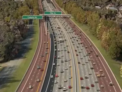 GA 400번 고속도로 유료 급행차로 22일 착공