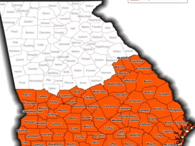 조지아 중남부 91개 카운티, 야외소각 금지령