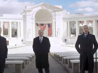 전직 대통령들, "백신 맞읍시다" 광고 출연