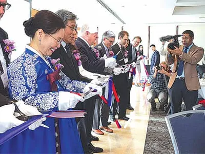 조지워싱턴대에 한국학연구소 개소