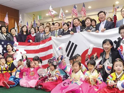 〈사진〉LA '미주한인의 날' 기념식