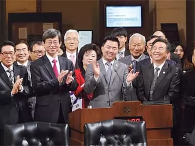 〈사진〉이민 114주년 ‘미주 한인의 날’ 선포식
