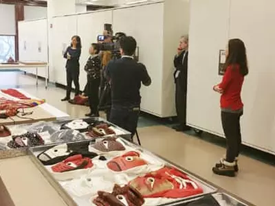 〈사진〉한국 전통 탈 전시회