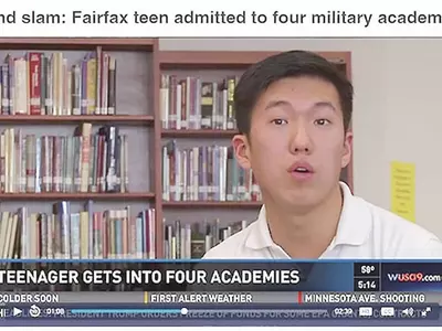 티모시 박군,사관학교 4곳 동시입학