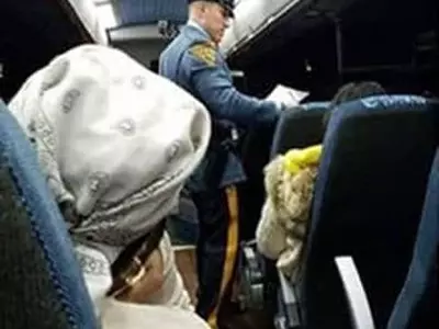 "드디어 경찰이 불체자 단속?" 루머 소동