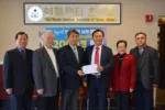 〈사진〉 교협, 한인회비 납부 협력 약속