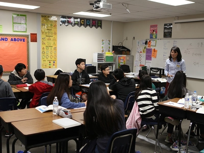 〈사진〉한국학교 개강 공개수업