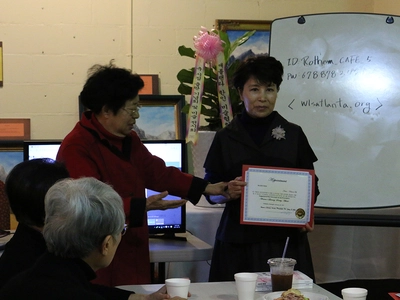 최정선 여성문학회장 "올해 마지막 임기"