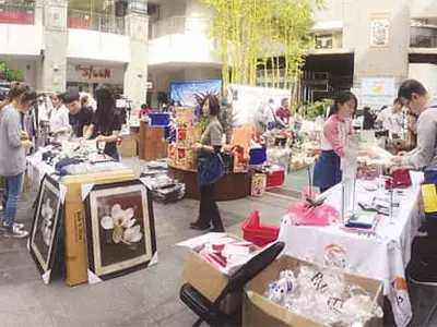 〈사진〉옥타LA, 타운서 '희망 나눔 바자'