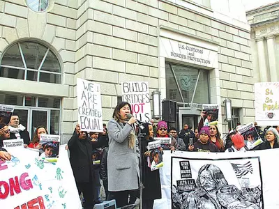 “무차별적 이민단속 중지하라”