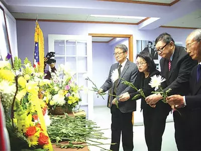 〈사진〉  안중근 의사 순국 107주기 추모식