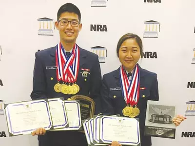 -한인 대학생 사격대회 우승