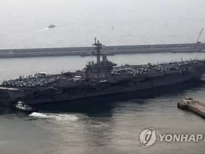 핵항모 칼빈슨호 한반도로 긴급 이동