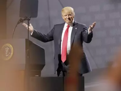 트럼프 대통령 애틀랜타 첫 방문"장벽 건설 강행...총기휴대 지지"