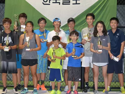 진용준,조엘 최 고등부 남녀 단식 석권