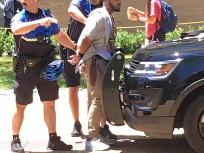 〈사진〉텍사스대 캠퍼스 한복판서 살인사건