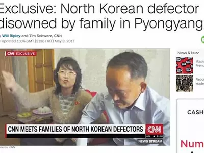 태영호 가족, 평양서 CNN 인터뷰