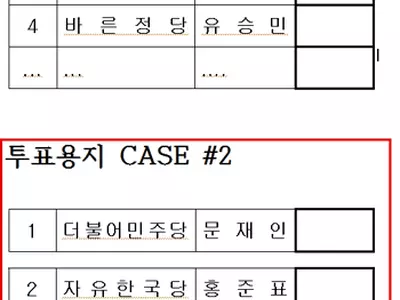 뉴저지 재외투표소 ‘투표용지 2종류’ 논란