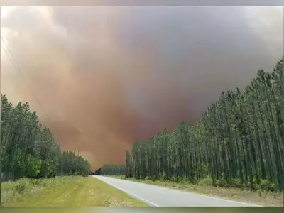 조지아 남부 산불 한달째...주민 대피령