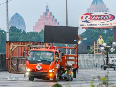 I-85 드디어 오늘 북쪽구간 부분 개통