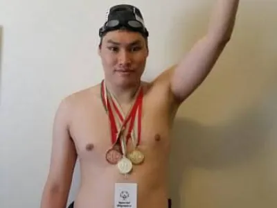 장애인 올림픽 한인선수, 수영서 금메달