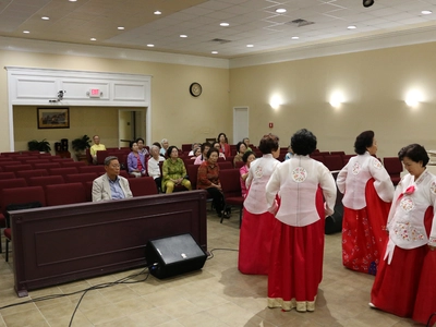 〈사진〉노인대학 봄학기 종강식