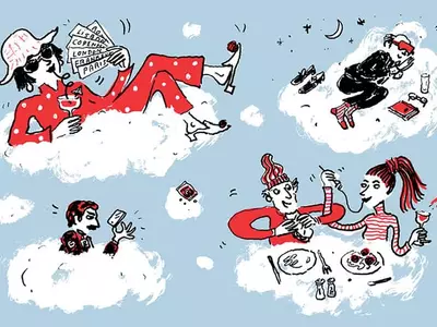 이코노미석 기본-프리미엄 나눠 서비스 차별