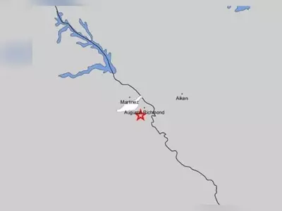 어거스타서 하루 만에 두번째 지진 발생