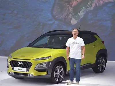 현대차 야심작‘코나’공개…소형 SUV 시장 본격 공략