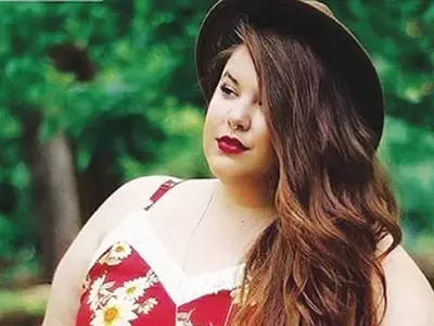 거구 여모델 ‘몸 비하' 남성에 '당찬 응수'