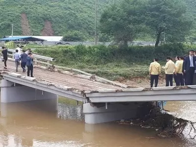 〈사진〉물폭탄 맞은 한국 청주 '특별재난지역' 선포 추진