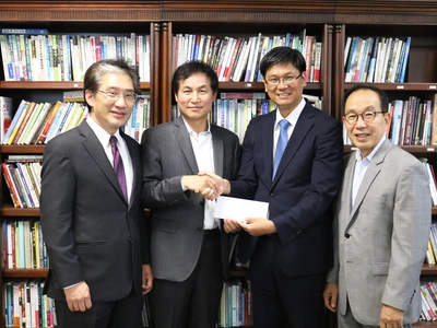 〈사진〉애틀랜타 연합장로교회, 동남부한국학교협의회에 성금