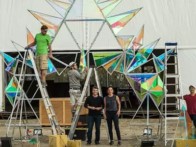 신비체험 '팝-업 아트' 한인작품 관객몰이