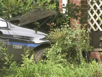 〈사진〉-'난폭운전차량 피하려다...'