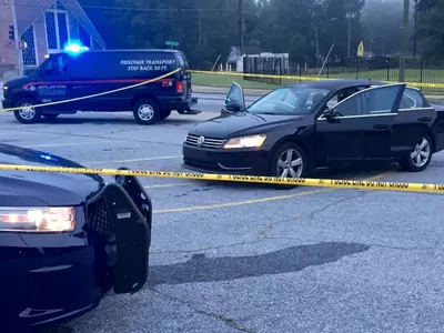 〈사진〉새벽 애틀랜타 도심서 '묻지마 총격'