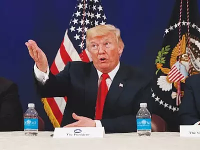 트럼프‘선제타격’노코멘트