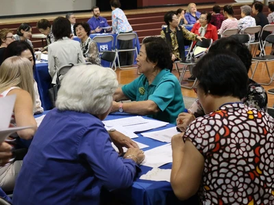 〈사진〉조이너스케어 ∙노스사이드 병원 합동 무료 건강검진행사