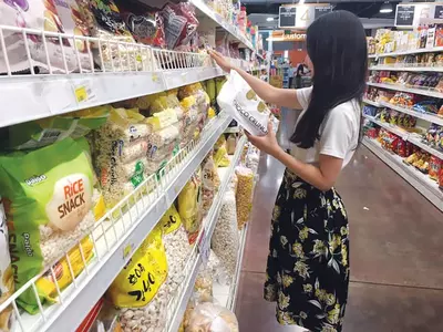 추억의 복고풍 스낵시장 돌풍