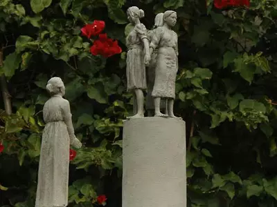 샌프란시스코 중심에 위안부 기림비