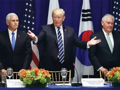 트럼프“불량정권 지원 못해”…북한 돈줄 차단