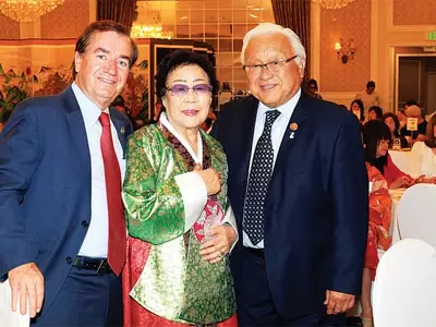 〈사진〉한미포럼 기금모금 만찬