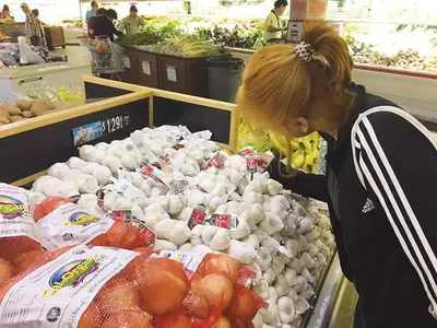 “마늘 값 언제 떨어지나…”