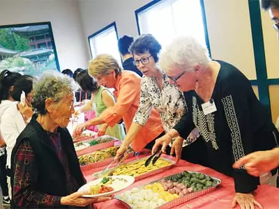 추석음식 통해 주류사회와 교류