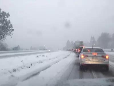 〈사진〉중북부는 벌써 폭설