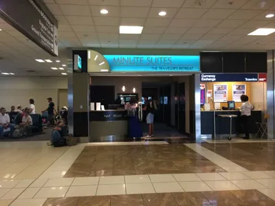 애틀랜타 공항에 미니 호텔방