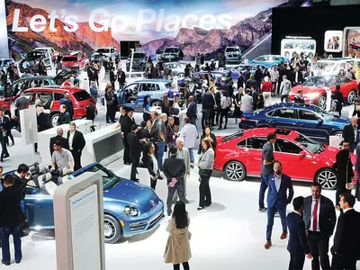 〈사진〉 LA 오토쇼 개막 스마트카 이목 집중