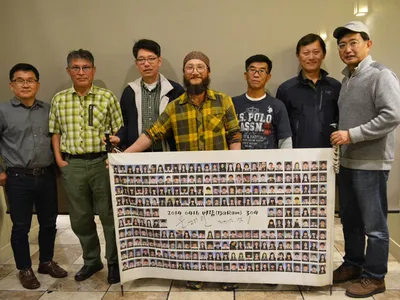 "세월호 희생자와 함께 걸었습니다"