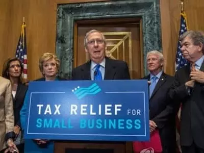 감세법안 상원 통과...법인세 35%→20%