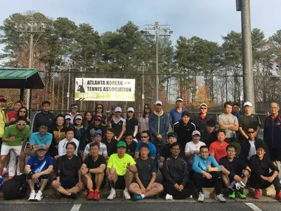 중장년 테니스 챔피언 '문요셉.김형일'조